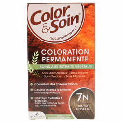 Les 3 Chênes Color & Soin Coloration Permanente est une coloration aux extraits végétaux permettant de couvrir 100% des cheve ...