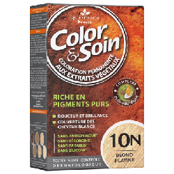 3 Chênes Color & Soin Coloration Permanente 10N - Blond Platine 60ml