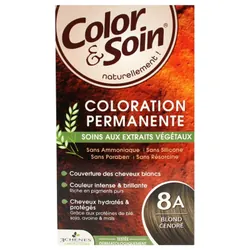 Les 3 Chênes Color & Soin Coloration Permanente - Coloration : Blond Cendré : 8A