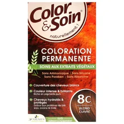 Les 3 Chênes Color & Soin Coloration Permanente - Coloration : Blond Cuivre : 8C