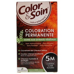 Les 3 Chênes Color & Soin Coloration Permanente - Coloration : Châtain Clair Acajou : 5M