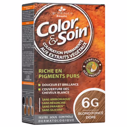 Les 3 Chênes Color & Soin Coloration Permanente est une coloration aux extraits végétaux permettant de couvrir 100% des cheve ...
