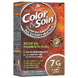 3 Chênes Color & Soin Coloration Permanente 7G - Blond Doré 60ml