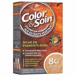 Color & Soin Coloration Femme des 3 Chênes est une coloration permanente qui couvre 100% des cheveux blancs dès la première a ...