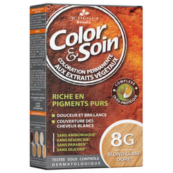 Les 3 Chênes Color & Soin Coloration Femme - Coloration : Blond Clair Doré : 8G