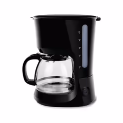 Cafetière filtre Thomson THCO9125T - Puissance: 750 W - Capacité: 10 tasses - Verseuse en verre - Porte filtre amovible - Sys ...