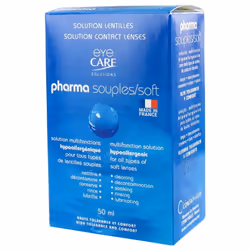 Eye Care Pharma Souples Kit Solution pour Lentilles 50 ml