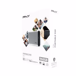 PNY Elite 960 Go Argent