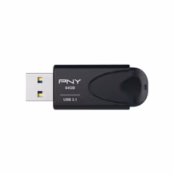 PNY Attaché 4 lecteur USB flash 64 Go USB Type-A 3.2 Gen 1 (3.1 Gen 1) Noir - Vue supplémentaire 4