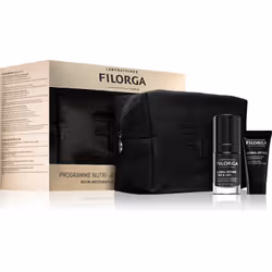 Tout pour un visage resplendissant dans un même coffret. Un coffret beauté FILORGA PROGRAMME NUTRI-RESTORATIVE fera plaisir à ...