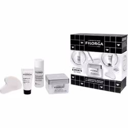 Tout le nécessaire pour une belle peau en un seul produit. Le coffret cosmétique FILORGA GIFTSET SMOOTHING ne contient pas un ...