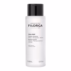 La solution micellaire Filorga Skin-Prep s'appuie sur le rhamnose ainsi que des agents hydratants qui consolident en profonde ...
