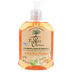 Le Petit Olivier Pur Savon Liquide de Marseille Fleur d'Oranger 300 ml