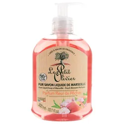 Le Petit Olivier Pur Savon Liquide de Marseille Fleur de Pêcher 300 ml