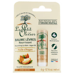 Le Petit Olivier Baume Lèvres Nourrissant Huile d'Argan 4 g