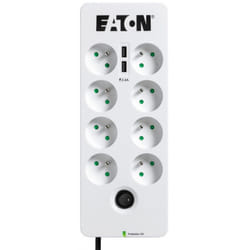 Eaton PB8TUF protection surtension Noir, Blanc 8 sortie(s) CA 220 - 250 V 1,5 m