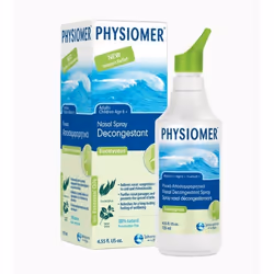 PHYSIOMER Eucalyptus, Spray nasal Décongestionnant 135ml