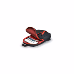 Port Designs Portland sac à dos Lin, Polyester Noir, Rouge