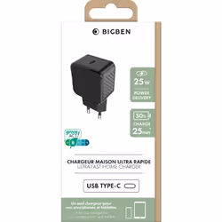 Bigben Connected BASECS25WCPDB chargeur d'appareils mobiles Noir - Vue supplémentaire 3