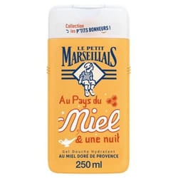 Le Petit Marseillais Gel Douche Hydratant au Miel 250 ml