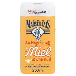 Le Petit Marseillais Gel Douche Hydratant au Miel 250 ml