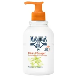 Le Petit Marseillais Crème Mousse Extra Doux Fleur d'Oranger Bio 300 ml
