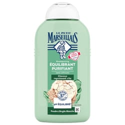 Le Petit Marseillais Shampoing Équilibrant Purifiant à la Poudre d'Argile Blanche 250 ml