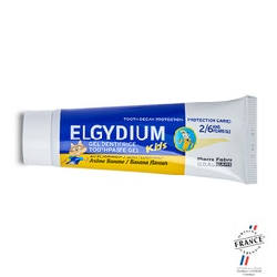 Kids Dentifrice Au Fluorinol Gout Banane 2-6 Ans 50ml Elgydium
