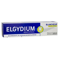 Elgydium Dentifrice Blancheur Fraîcheur Citron 75 ml