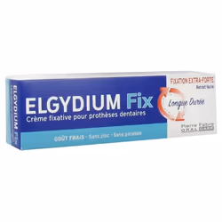 Elgydium Fix Crème fixative extra-forte - 45g