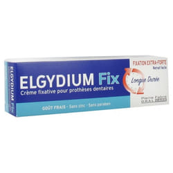 Elgydium Fix Crème fixative extra-forte - 45g