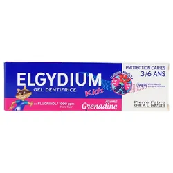 Elgydium Kids Gel Dentifrice Protection Caries 3/6 Ans 50 ml
