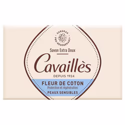 Rogé Cavaillès Savon surgras extra-doux fleur coton peau sensible 150g