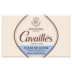 Rogé Cavaillès Savon surgras extra-doux fleur coton peau sensible 150g