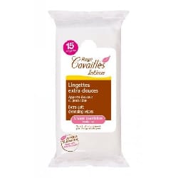 Rogé Cavaillès Lingettes Intimes Protection Extra-Doux 15 pièces