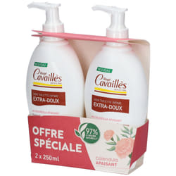 Rogé Cavaillès Soin Toilette Intime Extra-Doux Lot de 2 x 250 ml
