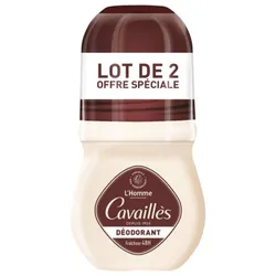 Cavaillès Dermato 48H Homme Déodorant Roll-On Lot de 2 x 50 ml