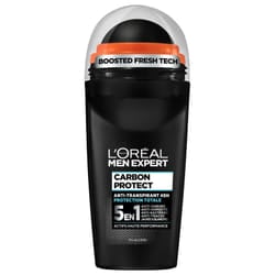 L'Oréal Paris Men Expert Carbon Protect Déodorant Anti-Transpirant 48H Bille XXL 5en1 50 ml
