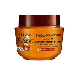 Masque Nutrition Intense L'oréal Elseve à Huile Extraordinaire Pour Cheveux Secs - 310ML