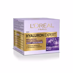 SOIN HYDRATANT REPLUMPING. MASQUE CRÈME DE NUIT.