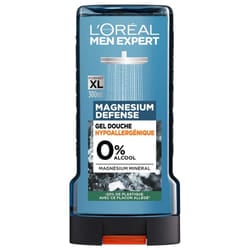 L'Oréal Paris Men Expert Magnesium Defense Gel Douche Hypoallergénique 300 ml