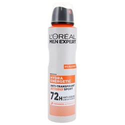 L'Oréal Paris Men Expert Hydra Energetic Déodorant Anti-Transpirant Extreme Sport 72H Spray 150 ml