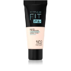 Maybelline Fit Me Matte & Poreless 102 Fair Ivory 30 ml Tube Liquide
