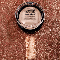 Maybelline Master Chrome - 50 - Highlighter poudre de visage 68 ml Molten Rose - Vue supplémentaire 4