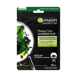 Garnier Skinactive Face S.ACT MASK CHARC. S32 FRNL ALGAE 28 g Unisexe Feuilles