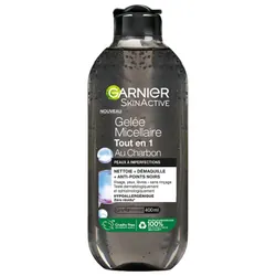 Garnier SkinActive Gelée Micellaire Tout en 1 au Charbon 400 ml
