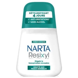 Narta Resixyl Détranspirant 4 Jours Peaux Sensibles 50 ml