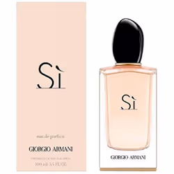 La définition parfaite du bon goût italien est magnifiquement exprimée dans les senteurs de l’eau de parfum pour femmes Armani Sì. Ce parfum a été créé pour toutes les représentantes stylées et charismatiques de la gente féminine. Son mariage de notes fleuries de cassis et de frésia ouvrira en vous un concert émotionnel grâce auquel vous direz oui (« sì » en italien) à la liberté