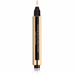 Le stylo correcteur illuminateur Yves Saint Laurent Touche Éclat High Cover vous convaincra qu’il est possible d’agir contre les cernes et d’illuminer votre contour des yeux en une seule étape. Il vous aidera également à unifier les irrégularités de teint en quelques secondes seulement pour que votre regard semble beaucoup plus lumineux et éveillé.