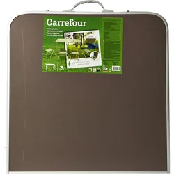 Carrefour 3614610107331 table de camping Bleu, Marron